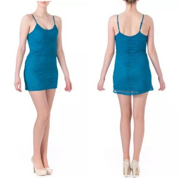 Love, Fire Lace Mini Club Dress - Picture 2 of 5